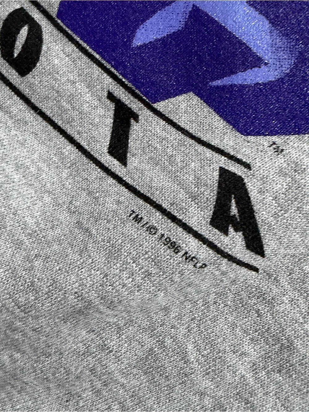 Vintage 1996 Minnesota Vikings Lee Sport Sweatshirt XL NWT - Picture 8 of 10